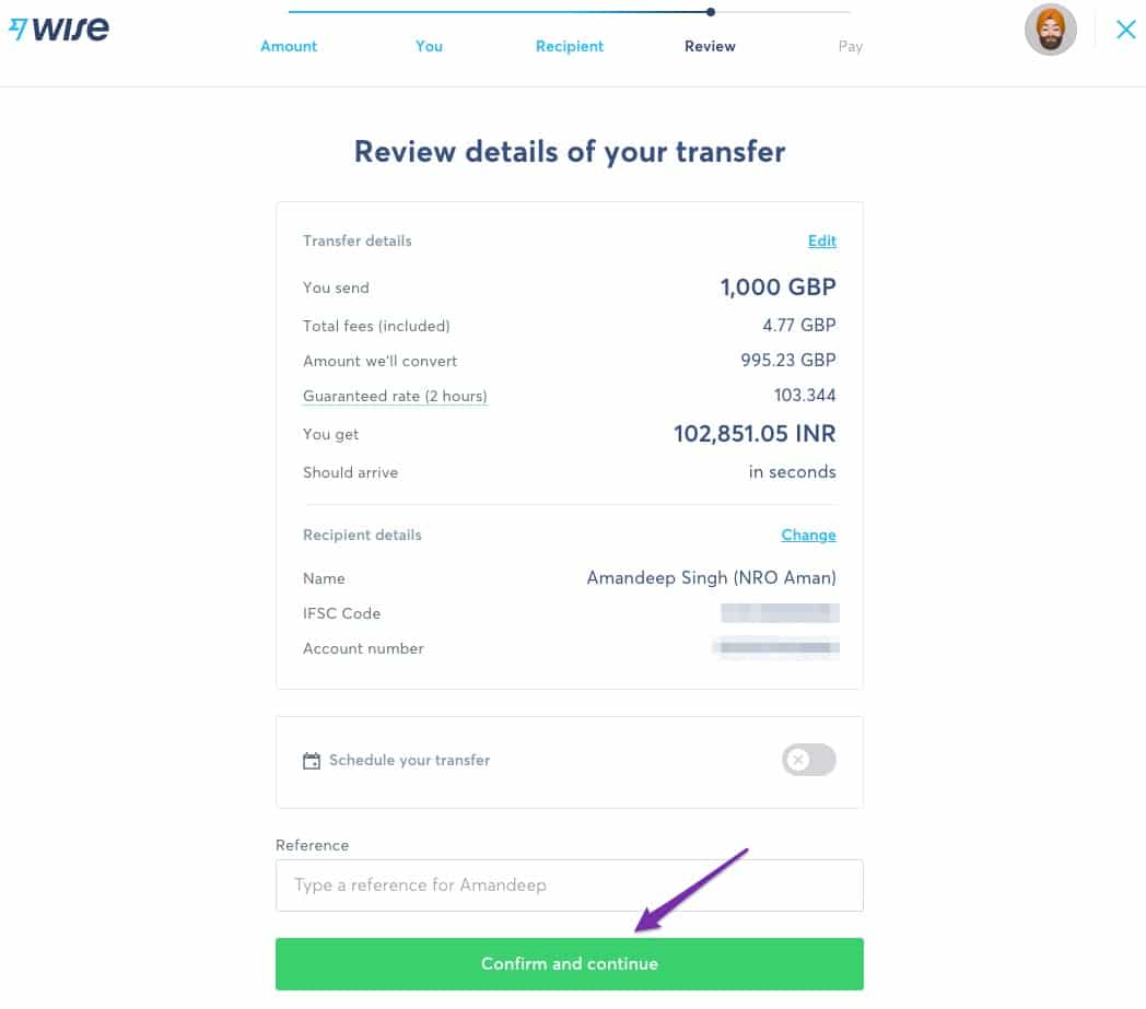 TransferWise - Review Money Transfer